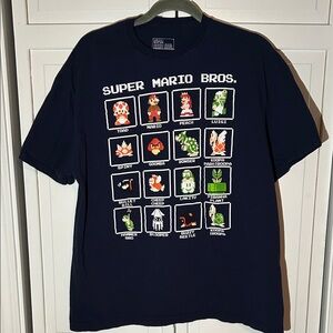 Super Mario Bros Graphic T-Shirt Men’s size XL